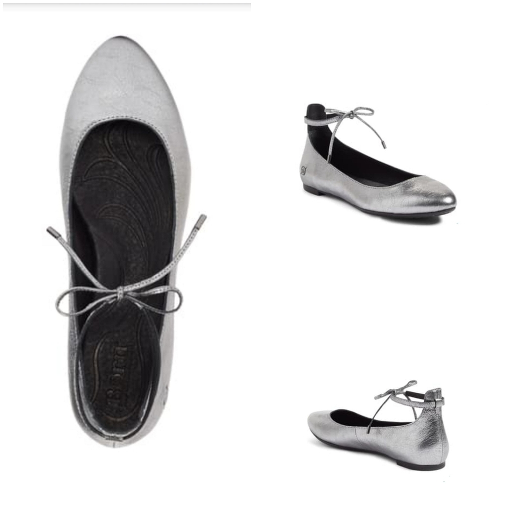 NEW Born Kharen Wraparound Lace Flat